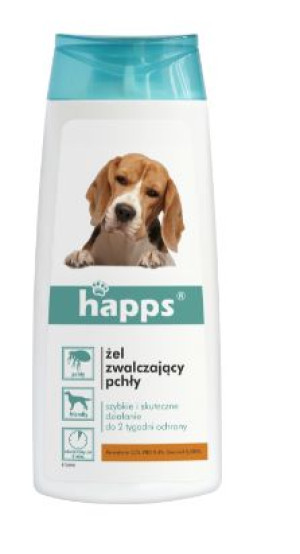 HAPPS szampon przeciw pchłom 150 ml