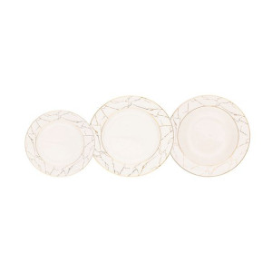 Mariapaula Ecru Nova Marble Zestaw Obiadowy 6/18