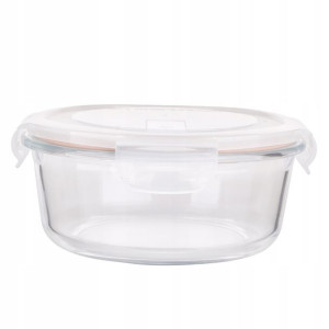 Noble Pojemnik Żaroodporny Z Pokrywką Okrągły 0.95l 18x8cm