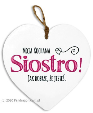 Serce Ceramiczne Siostra
