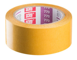 Taśma dwustronna PP 50 mm x 25 m SCLEY