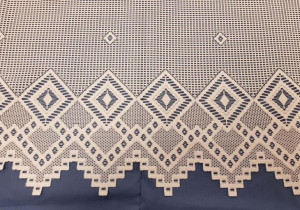 Zazdrostka Żakard 60cm Biel Al27362 Zazdroska