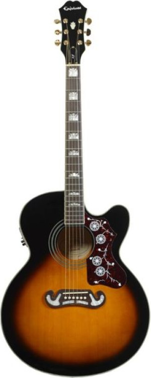 Epiphone J-200ec Studio Solid Top Fishman Sonitone Vs