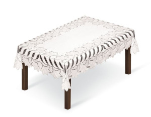 Obrus Żakardowy Prostokątny 100x150 Biały 252690.