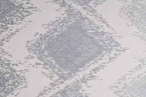 ZASŁONA TKANINOWA T128  jeans- biały  13004/PB/TM/ 170x250