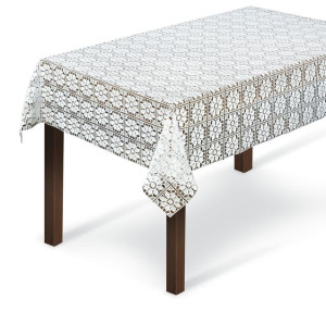 Biały Obrus Żakardowy Na Merty Szer. 155cm 33919