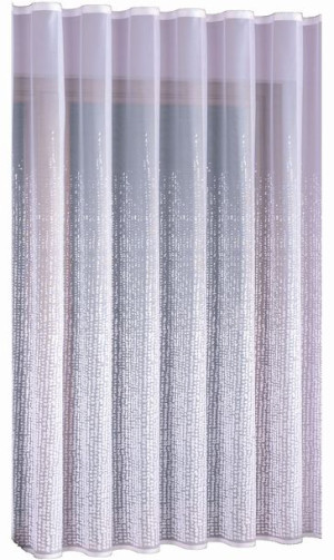 Biała Firana Metrażowa Żakardowa 333400 Wys. 160cm