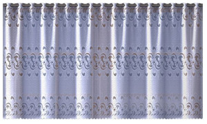 Lambrekin Żakardowy Metrażowowy Biały 347690 Wys. 30cm