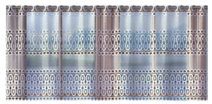 Lambrekin Żakardowy Metrażowowy Biały 347700 Wys. 30cm