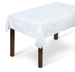 Obrus Z Tkaniny Plamoodpornej Prostokątny 160cmx300cm 13070pb/k Biały T24