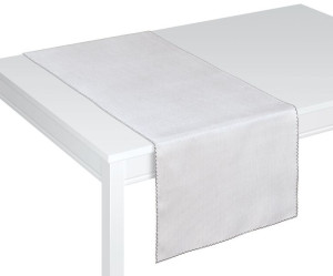 Bieżnik Tkaninowy Z Przędzy 40x160cm Prostokątny 13095/an/k Szary-silver T
