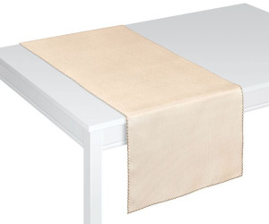 Bieżnik Tkaninowy Z Przędzy 40x160cm Prostokątny 13096/an/k Beż-gold T 252