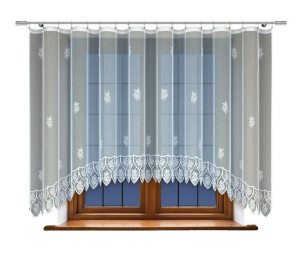 Biała Firanka Żakardowa 247710 170x300 Cm