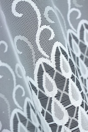  Firanka żakardowa 247460 biała 160 x 300 cm