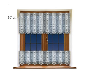 Lambrekin żakardowy 40x300 biały 248860