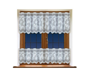 Lambrekin żakardowy 60x300 biały 248850
