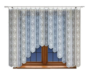  Firanka żakardowa 248920 biała 160 x 310 cm