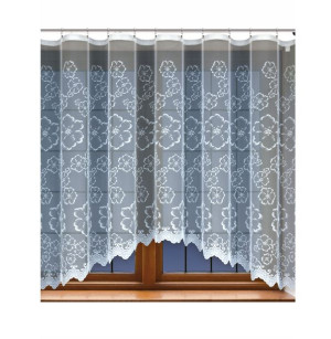  Firanka żakardowa 249060 biała 150 x 300 cm