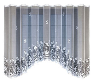 Firanka żakardowa  160x500 biała 214182