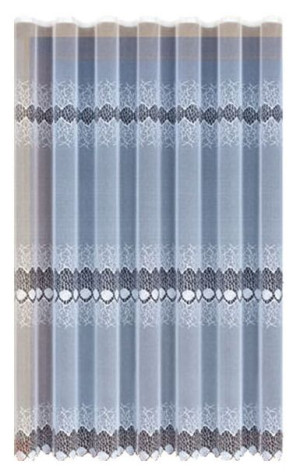 Firanka żakardowa 250x200 biały 221500 długa prosta