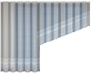 Firanka żakardowa 160x300 biały 238390
