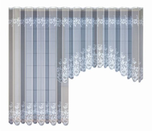 Firanka żakardowa 160x300 biały 238610