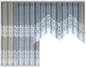 Firanka żakardowa 160x300 biały 243020