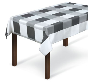 Obrus Z Tkaniny Plamoodpornej 12992pb/k 130x180cm Czarno Biały T045