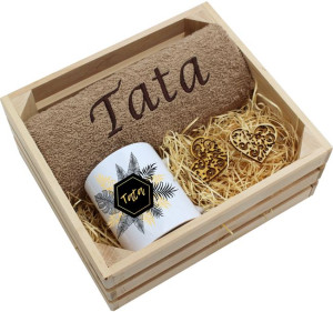 Prezent Dla Taty Ręcznik + Kubek Dzień Ojca Tata