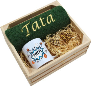 Prezent Dla Taty Ręcznik + Kubek Dzień Ojca Tata