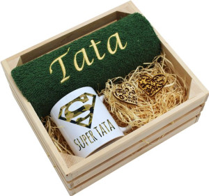 Prezent Dla Taty Ręcznik + Kubek Dzień Ojca Tata