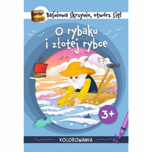 Kolorowanka O Rybaku I Złotej Rybce-baśniowa Skrzynio Otwórz Się