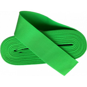 Guma elastyczna turecka - 5 cm - zielona neon -  TEK-IS