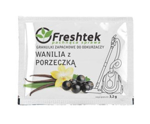 Freshtek SHAKE- granulki do odkurzacza WANILIA Z PORZECZKĄ