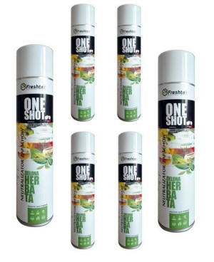 Freshtek ONE SHOT Zielona Herbata 600ml ZESTAW 6 szt.