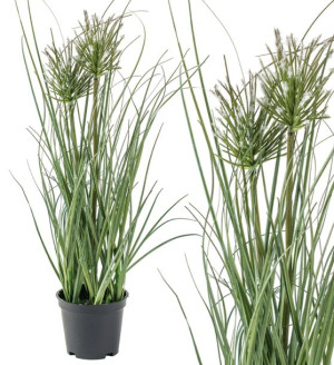Sztuczna trawa ozdobna w doniczce, 38 cm