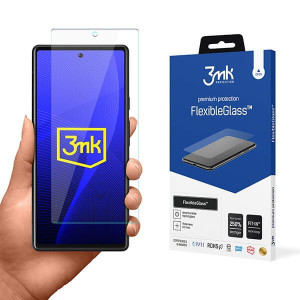 Nietłukące szkło hybrydowe na Google Pixel 6 5G - 3mk FlexibleGlass