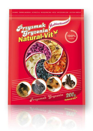 NATURAL VIT Przysmak gryzonia Multiwitamina 200g