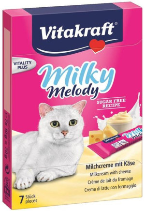 VITAKRAFT MILKY MELODY ser 70g przysmak d/kota