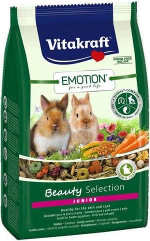VITAKRAFT EMOTION BEAUTY JUNIOR karma dla młodego królika 600g
