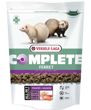 VERSELE LAGA Ferret Complete - ekstrudat dla fretek - karma bezzbożowa, bez