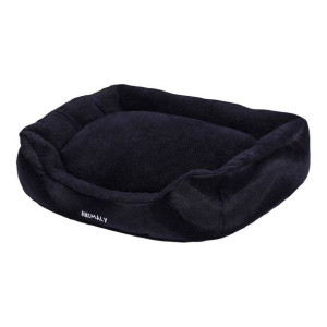 MYANIMALY Dog Bed FLUFFY Czarne [BF00000609]