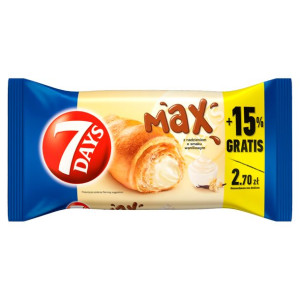 7days Max Croissant O Smaku Waniliowym 110g -6szt.