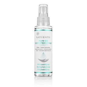 Naturativ Płyn do dezynfekcji dłoni i powierzchni 100 ml