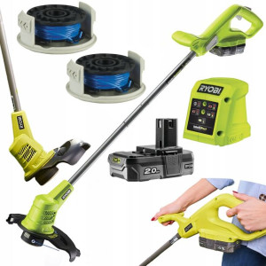 Ryobi Podkaszarka Akumulatorowa Kosa +2ah + Żyłka