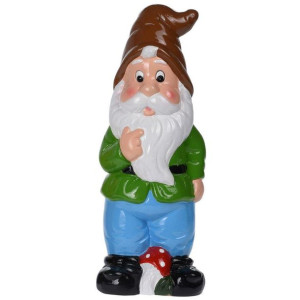 Krasnal Ogrodowy Kolorowy Figurka Ozdoba Do Ogrodu