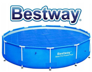 Pokrywa Pokrowiec Solarna Mata Do Basenu 305cm Bestway