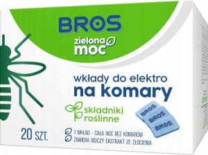 Wkłady Do Elektro Fumigatora Zielona Moc Bros