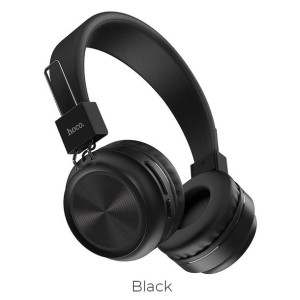 Hoco słuchawki bluetooth nagłowne Promise W25 czarne