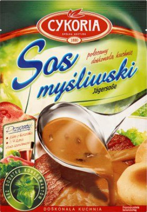 Pakiet 10szt Cykoria Sos Myśliwski 35g